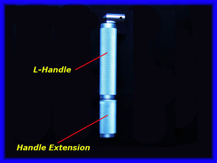 Dentrix TM-570L Detachable L-Handle Bar & Extension